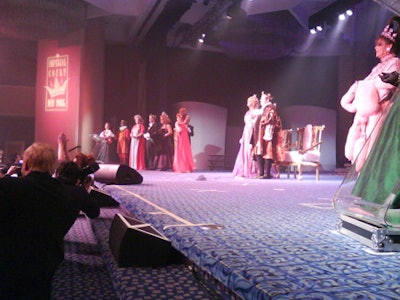 The stage, as captured by my oh-so-professional camera phone.
