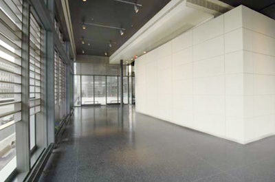 The private dining room on the second level can seat 50, and is the only space available for events during museum hours.