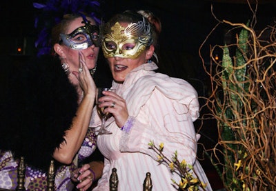More than 300 supporters of the Sarasota Children Protection Services paired fanciful masks with powdered wigs on March 22 to help raise money for the organization.