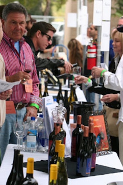 Malibu Wine Classic ticketholders had access to wines from 70 wineries.