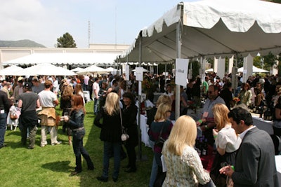The event moved to a new location this year, the lawn adjacent to the Malibu Civic Center.