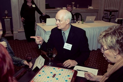 Comedian Colin Mochrie, known for his improv work on Whose Line Is It Anyway?, hosted the event with his wife, Deb McGrath.