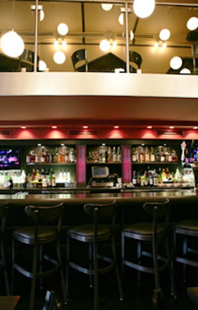 The venue offers a menu of beer-based cocktails.