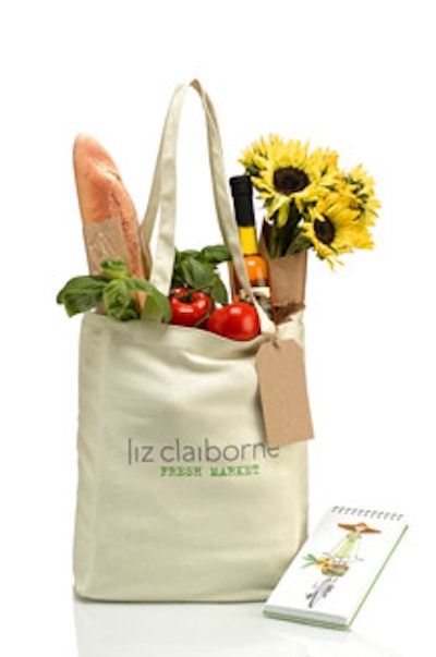 Bowen & Company created the gift bag for a Liz Claiborne event.