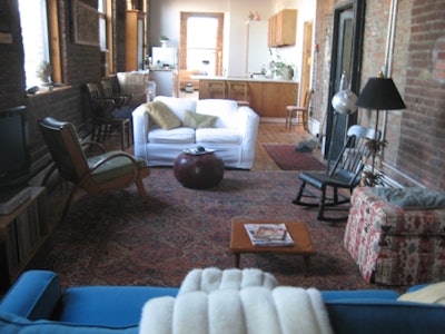 Also on site is a furnished loft space.