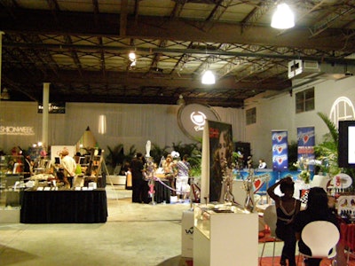 Soho Studios was turned into a fashion marketplace with vendors from around the world showcasing their wares.