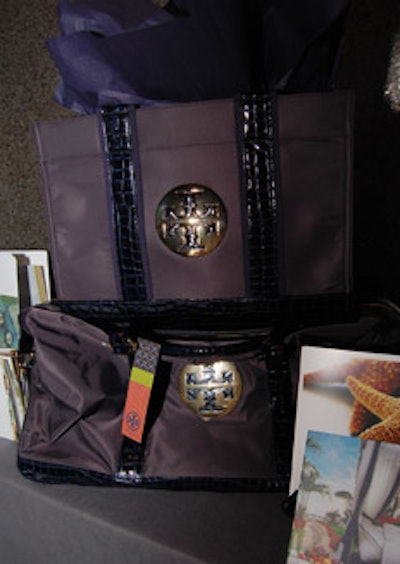 Designer Tory Burch's bags were part of the night's silent auction. The auction, along with the tickets sold, raised over $500,000 for youth in foster care.