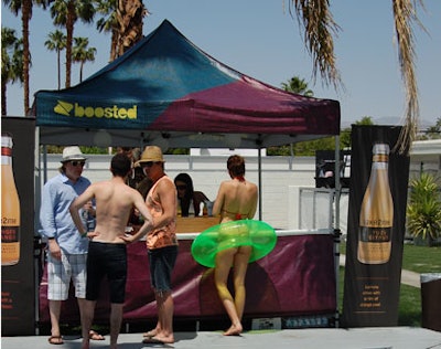 Belvedere and Heineken were among the bar sponsors at Boosted and The Fader's parties at the Mod Resort.