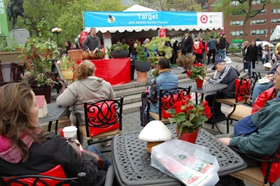 Demonstrations and seminars took place every half hour and included speakers from Organic Gardening magazine, garden designer and Target consultant Sean Conway, and the chefs from the Tasting Room.