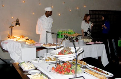 Moda, Flatotel's restaurant, catered the event.