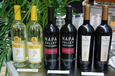 Guests at the free public event had the opportunity to sample 21 California wines.