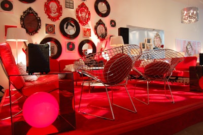 Each bungalow had its own private seating area.