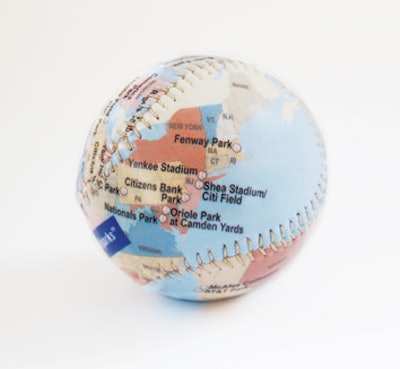 Bergino's baseballs can be given in conjunction with an outing to the ballpark.