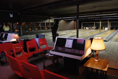 Associates can bowl and have drinks at the Gutter in Williamsburg.