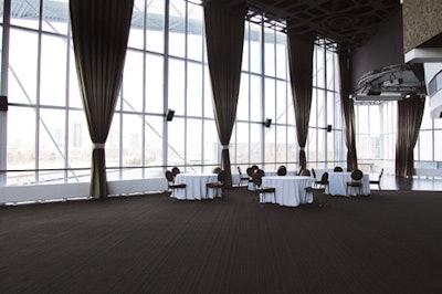 The Metropolitan Ballroom at Atlantis Pavilions 500 people.