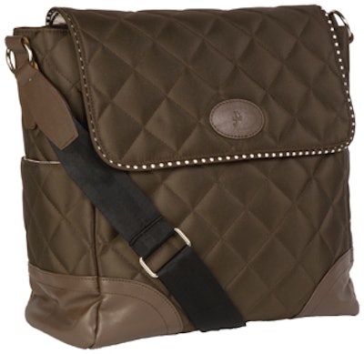 With a shoulder strap and magnetic flap, the Mocha Mint Clara Shoulder Bag by JP Lizzy is a versatile bag that your guests can use well after the event. They are available in numerous colors and feature many inside pockets to aid organization. The bags measure 11 by 11 by 5 inches and are priced at $98 each.