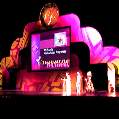 Bestek Lighting & Staging did the lighting and staging for the awards show.