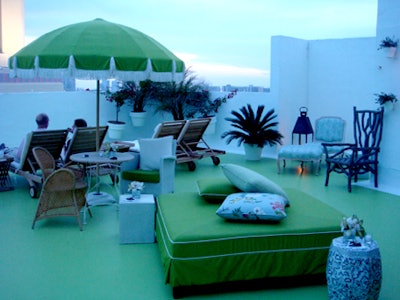 Agua Spa's Rooftop at the Delano