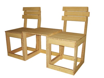 RentQuest's newest line of eco-friendly furniture is made of sustainable bamboo.