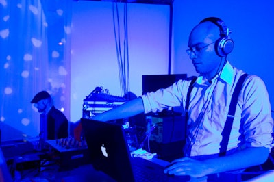 DJ Erik Roldan spun a pop-driven soundtrack that had guests dancing at the end of the night.