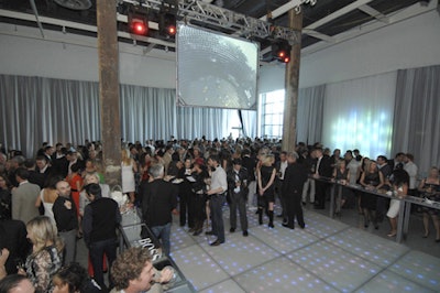 A new feature at this year's event included a dedicated dance floor area in the LePage Gallery.