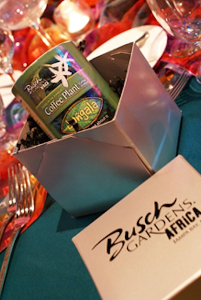 Upon leaving, each attendee was given a coffee plant kit, complete with everything needed to create their own little forest at home, courtesy of Busch Gardens.