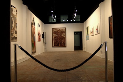 Upper Playground has its own art gallery.
