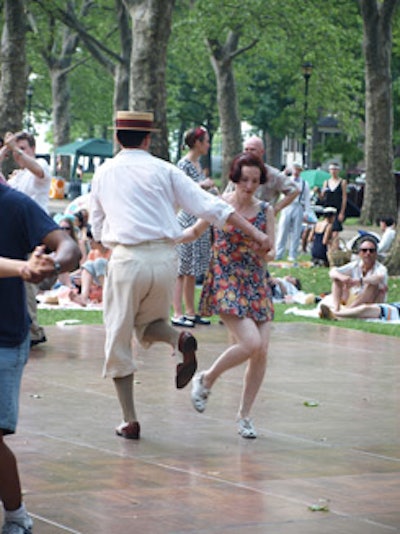 Heidi Rosenau and her husband, Joe McGlynn, perform 1920s- through 1940s-era dances as Authentic Vintage Swing.