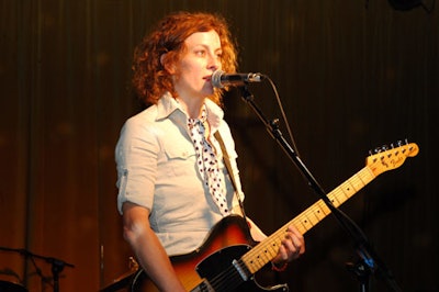 Singer/songwriter Sarah Harmer performed in the Underground at the Drake Hotel.