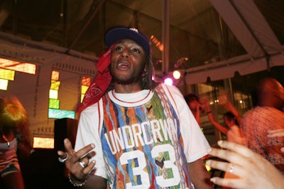 Mos Def joined M.I.A. for the final song of her 45-minute set.