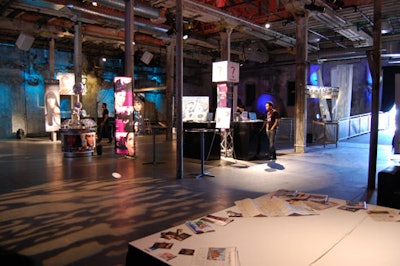 Cinco created the feel of a New York loft at the distillery district for the Colours of New York event, which featured two days of free hair and makeup consultations and fashion shows.