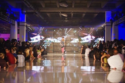Models showed Kira Plastinina's youthful looks on the runway.