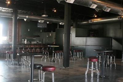 The raw nature of the space makes it a blank canvas for events.