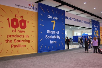 McCormick Place West hosted eBay Live, which attracted 80 exhibitors and 10,000 attendees.