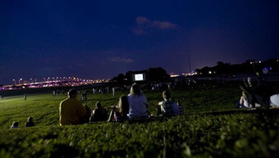 The three-day event kicked off with a family-friendly outdoor screening of National Treasure 2 at Miami's Bicentennial Park.