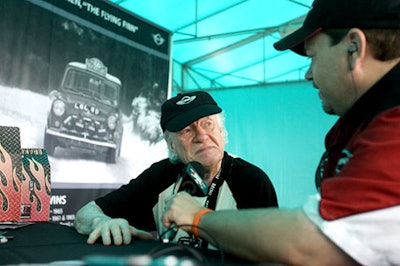 Racing legend Rauno 'The Flying Finn' Aaltonen was on site throughout the weekend, meeting and greeting fans, as well as sharing motoring stories from his past.