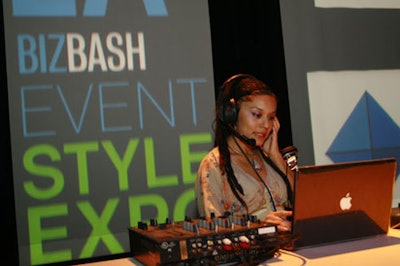 DJ Imagika provided music for the Event Style Awards' opening entertainment.