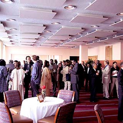 The United Nations' Delegates' Dining Room hosted the reception.