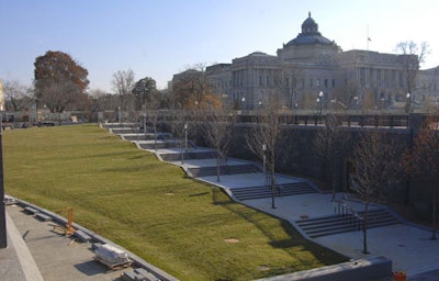 The $621 million project includes a restoration of the East Capitol Grounds to reflect Frederick Law Olmsted's original landscape design.