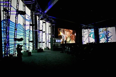 Microsoft held its E3 press briefing in the west hall of the Los Angeles Convention Center.