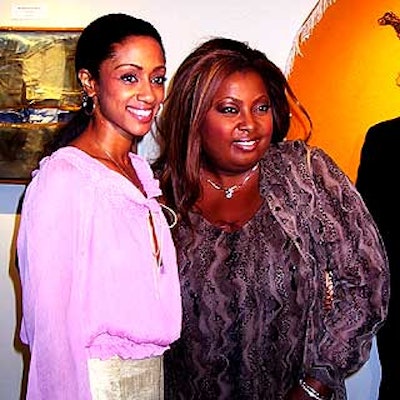 Honoree Malaak Compton-Rock posed with her friend (and award presenter) Star Jones before the awards ceremony.