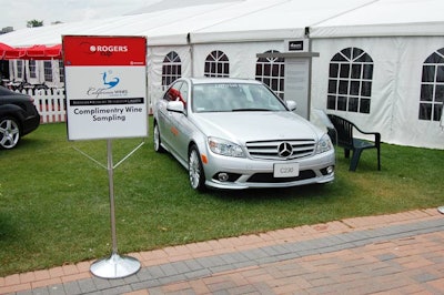 Mercedes-Benz, the official car of the tournament, has provided vehicles to shuttle players to and from the stadium during the tournament.