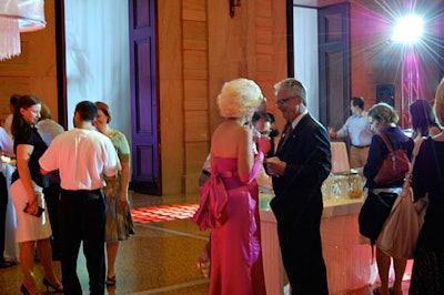 Several Marilyn Monroe impersonators mingled with the crowd.