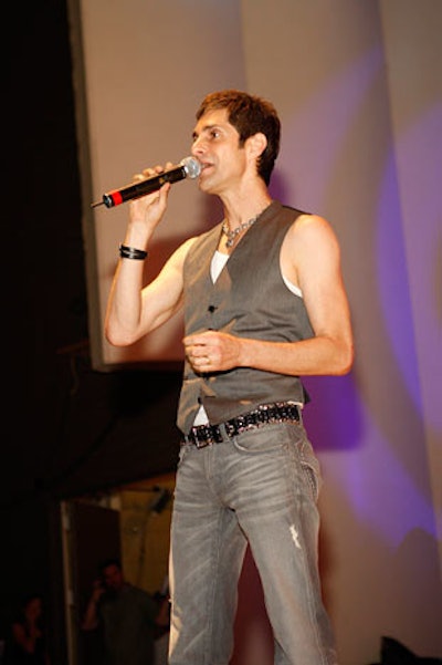 Perry Farrell, the founder of the Chicago-only incarnation of Lollapalooza, introduced the evening's entertainment.