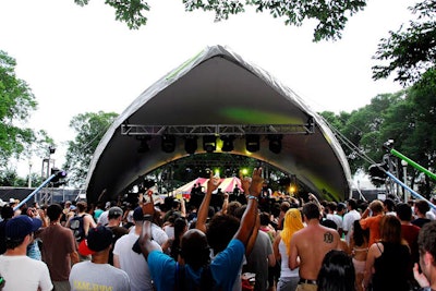 Perry's, a new electronica stage at Lollapalooza named after festival founder Perry Farrell, offered high-energy DJ sets over the course of three days.