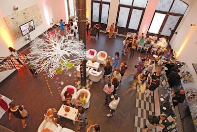 The event, which drew roughly 500 guests, took place at the Chicago Illuminating Company.