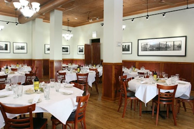 Francesca's on Taylor, which is located in Chicago's Little Italy neighborhood, offers a casual supper club atmosphere, classic Italian dishes, and private dining for as many as 60 people.