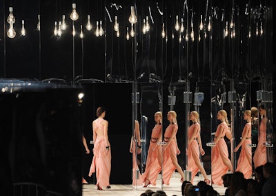 Stefan Beckman designed the set for Marc Jacobs's show at the 69th Regiment Armory.