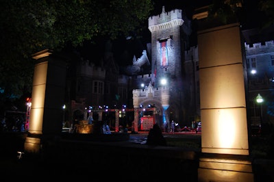 ET Canada, which has been broadcasting from Casa Loma throughout TIFF, hosted its third birthday party at the venue.