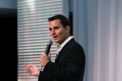 Bill Rancic, Donald Trump's original Apprentice, took center stage at the afternoon general session.
